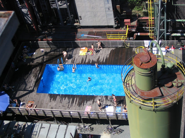 бассейн в шахте Zollverein 